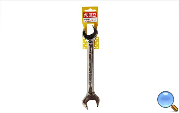 Mirror Polished Finish Double Open End Spanner (CR-V/45# Carbon Steel)