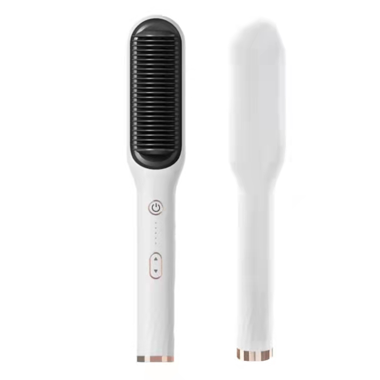Ceramic Digital Straightening Comb Hair Styler Straightener Curler