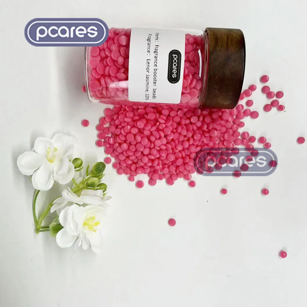 Custom Colors Laundry Booster Beads Sustainable Fragrance Beads Less MOQ Apparel Cleaning Perfume Beads 200g Plastic Bottle