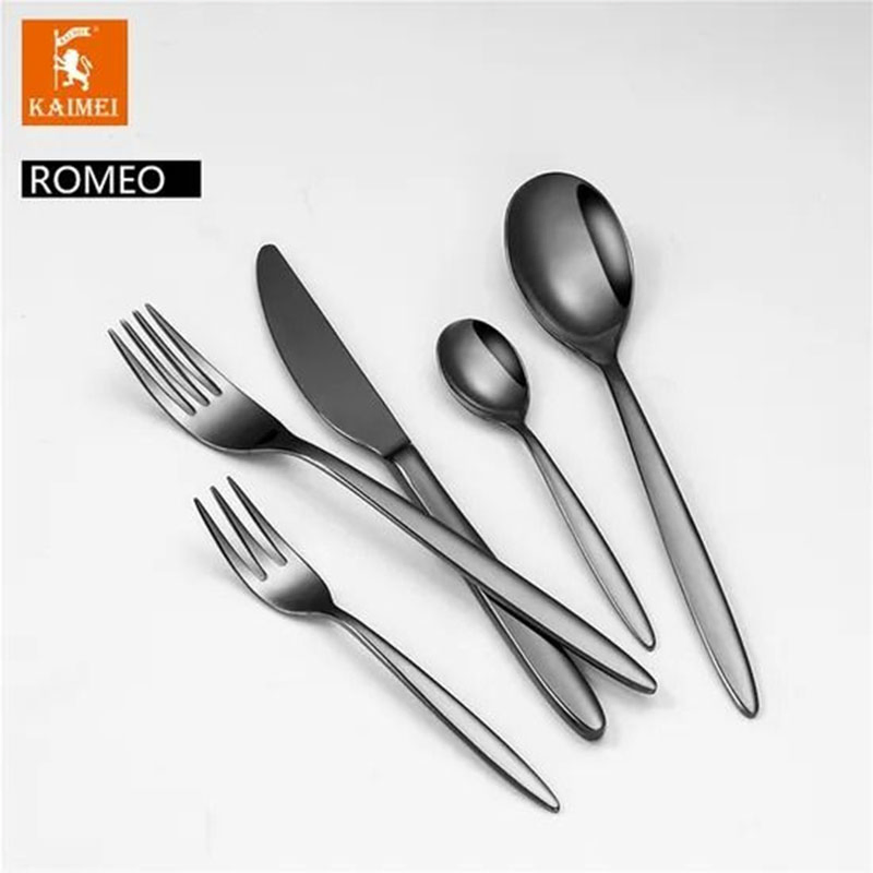 5PCS Cutlery Set Wholesale Gift Box Bulk Package Stainless Steel Cutlery
