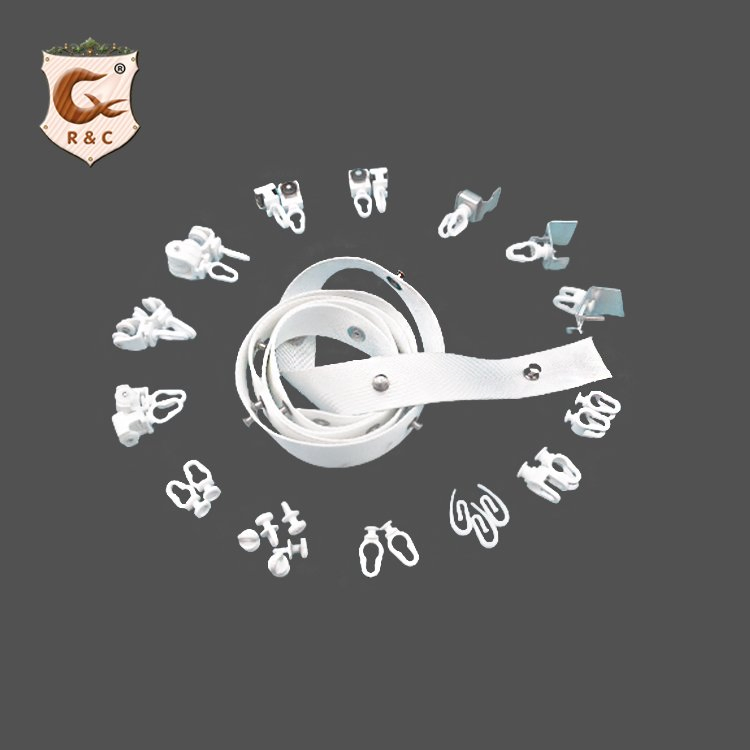 Factory High Quality White Color Plastic Roller Curtain Track Runner for Curtain