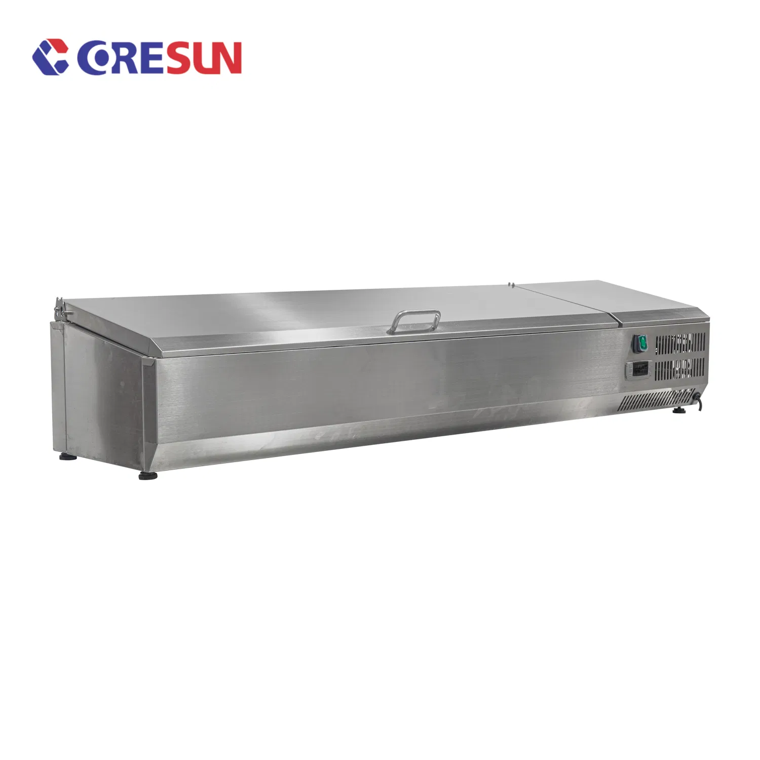 Gn Pans Deli Pizza Snack Prep Table Top Displeay Cooler Kitchen Refrigerator