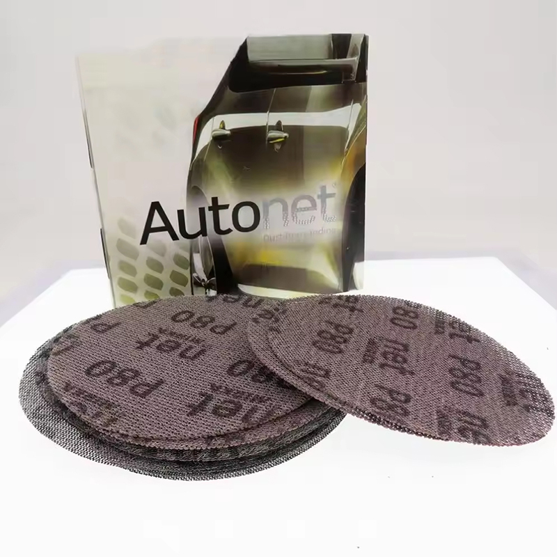 Dry Sand Paper6 Inch Mesh Sand Paint Repair Mesh Sand Fiber Disc Abrasive Sanding Belts Sanding Discs Smirdex Sandpaper