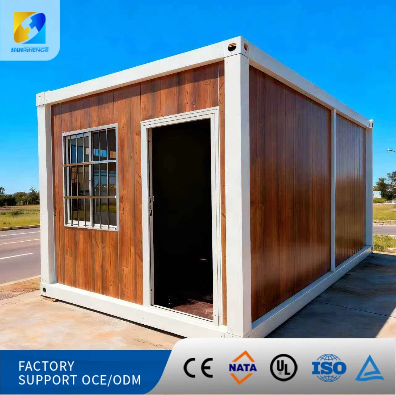 Custom Affordable Portable Folding Prefabricated Flat Pack Container House for Store Office Hotel