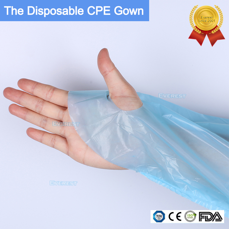 Disposable CPE Protective Gown
