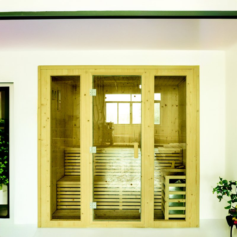 Парная сауна на 8 человек из хвойного дерева