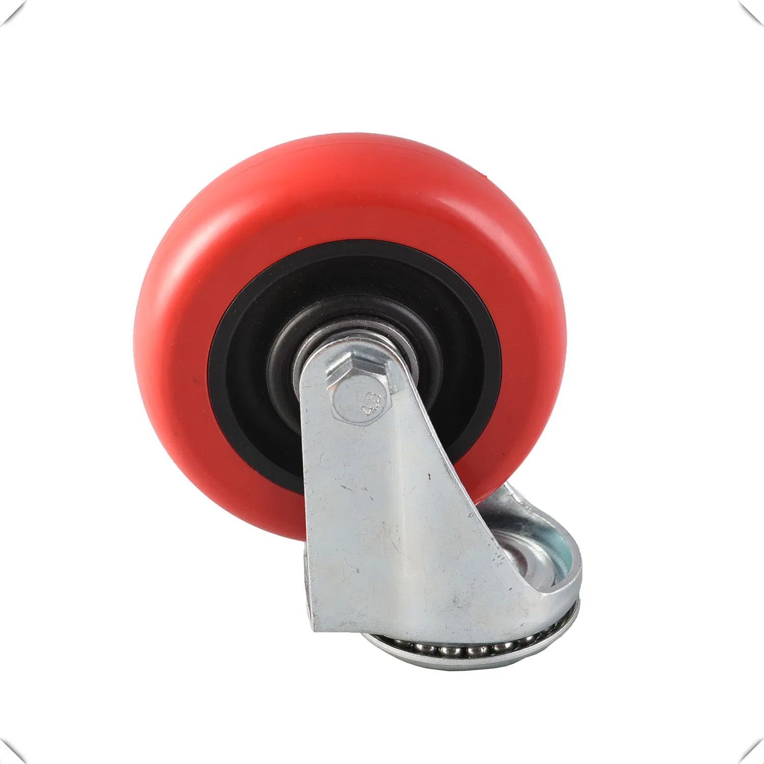 M8-N 3/4 Inch Universal Industrial Casters PU Medium Duty Type Caster