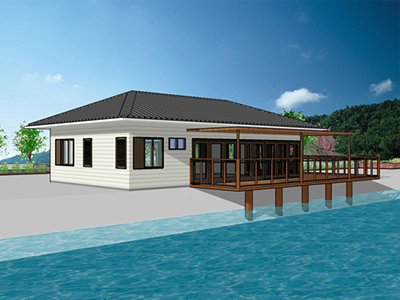 Austrialia Luxury Prefab Villa Light Steel Structure Villa Customized House