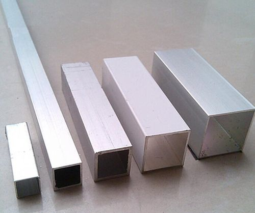 Aluminum Square Tube Aluminum Rectangular Tube 1050 Titanium Bar Aluminum Tube Spot-Supply Hollow Square Aluminum Pipe Tube