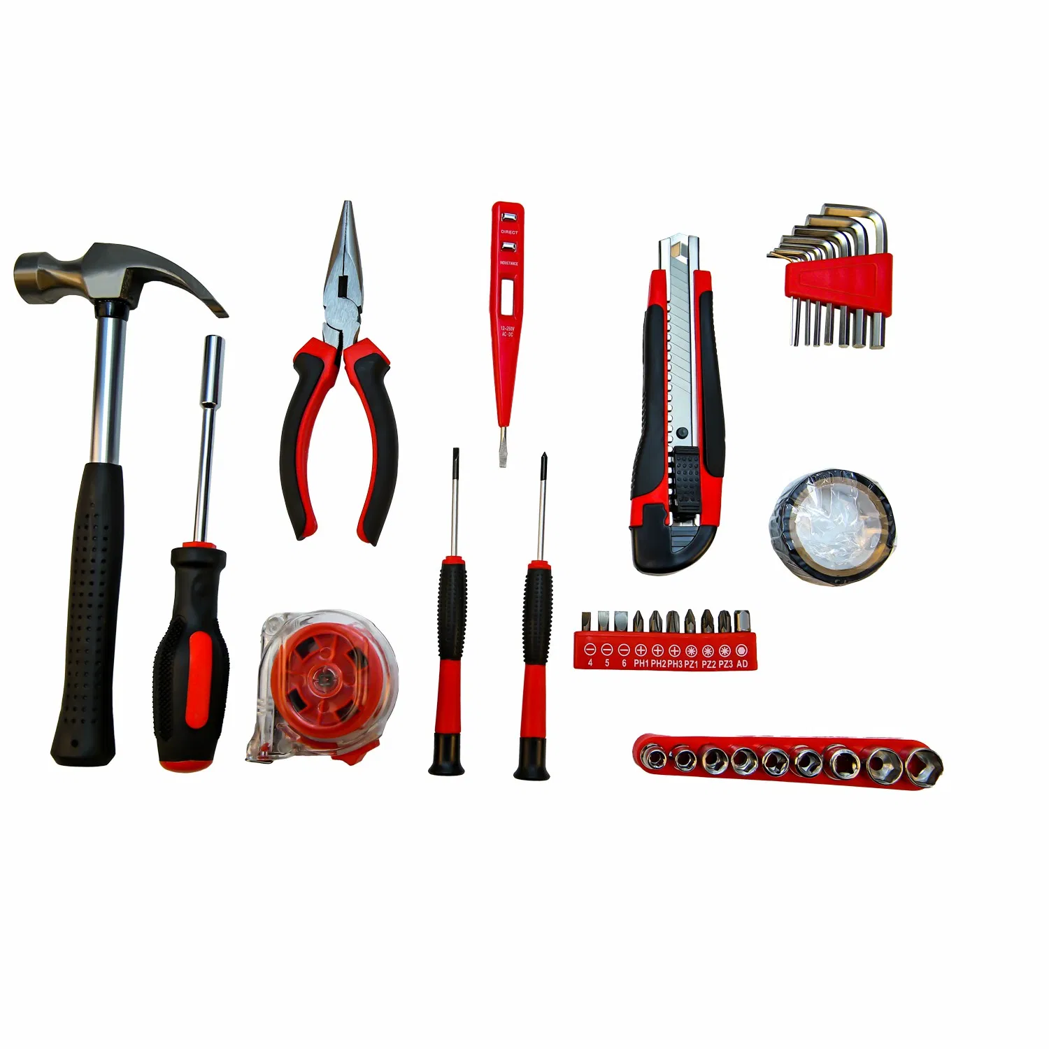 Набор ручных инструментов Goldmoon 13 предметов в деревянном кейсе