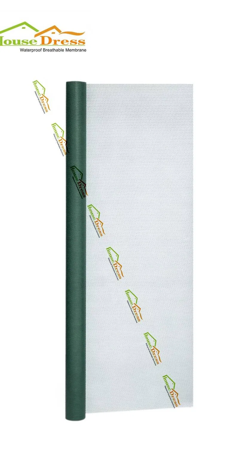Waterproof Breathable Membranes for Wall and Roof Substrates