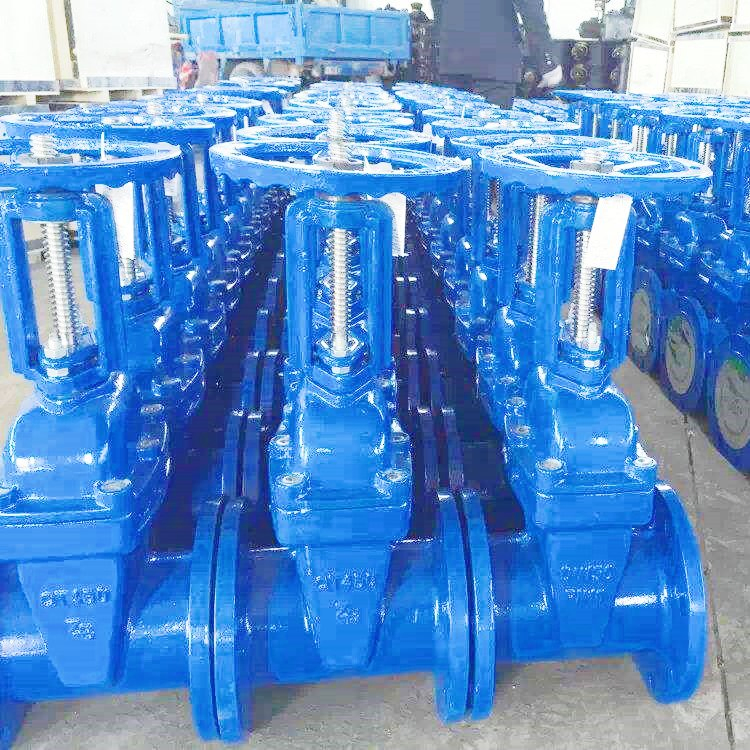 BS5163 DN400 Cast Iron Rising Stem Rubber Seat Water Gate Valve Price with EPDM Coated Disc