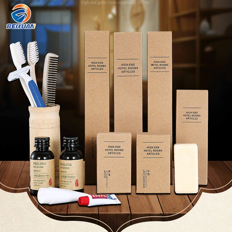 Hotel Disposable Toiletries Set Hotel Slippers Toothbrush Toothpaste