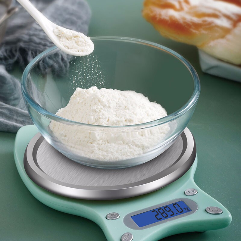 Stainless Steel Kitchen Scale Digital Kitchen Scale Electronic Food Electronic Smart Kitchen Scale with Accuracy to 0.1g