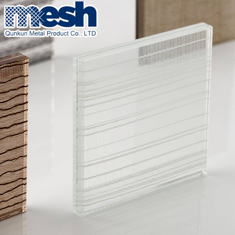 Art Glass Laminated Metal Mesh