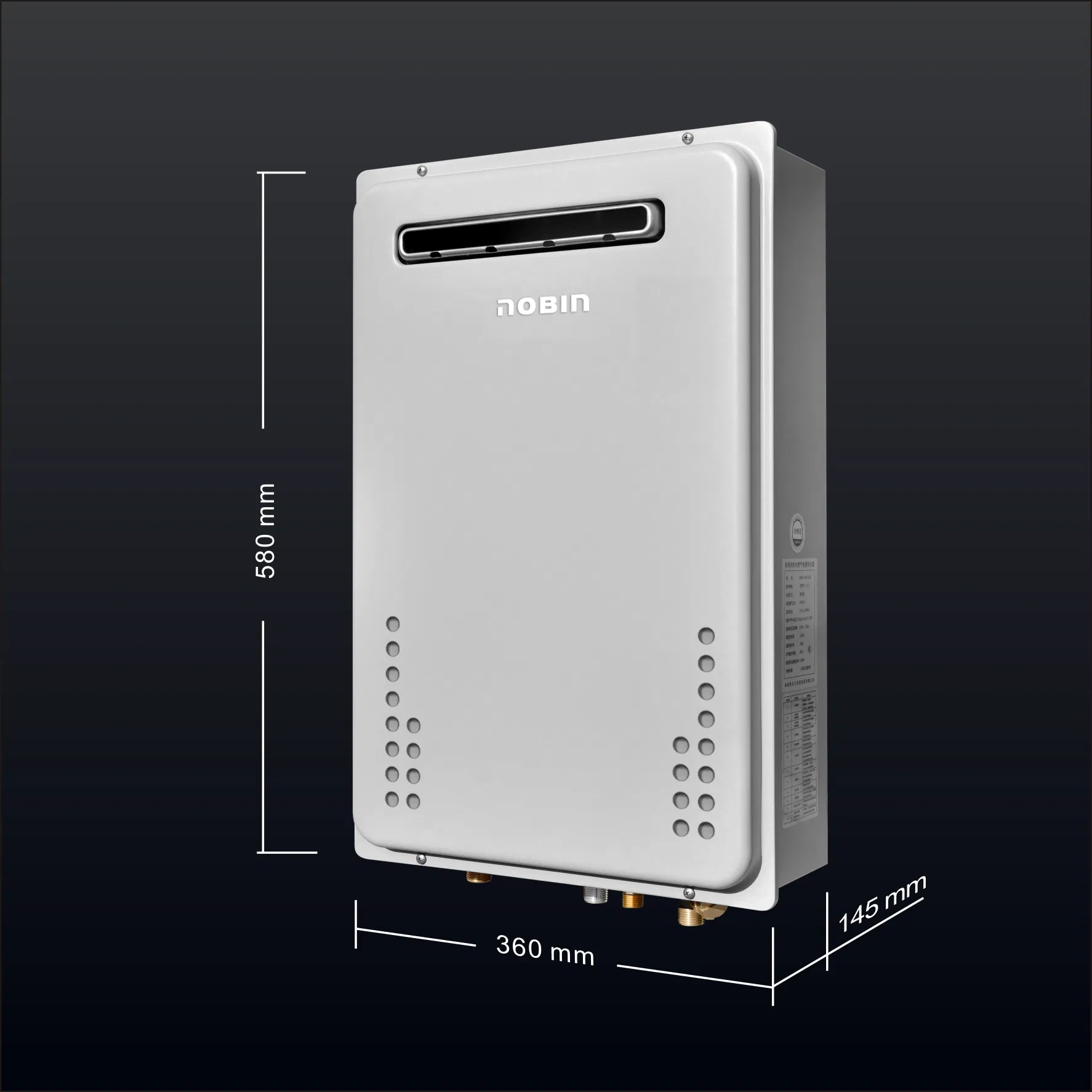Have Pump 30kw Gas Water Heater with Efficient Hot Water Production
