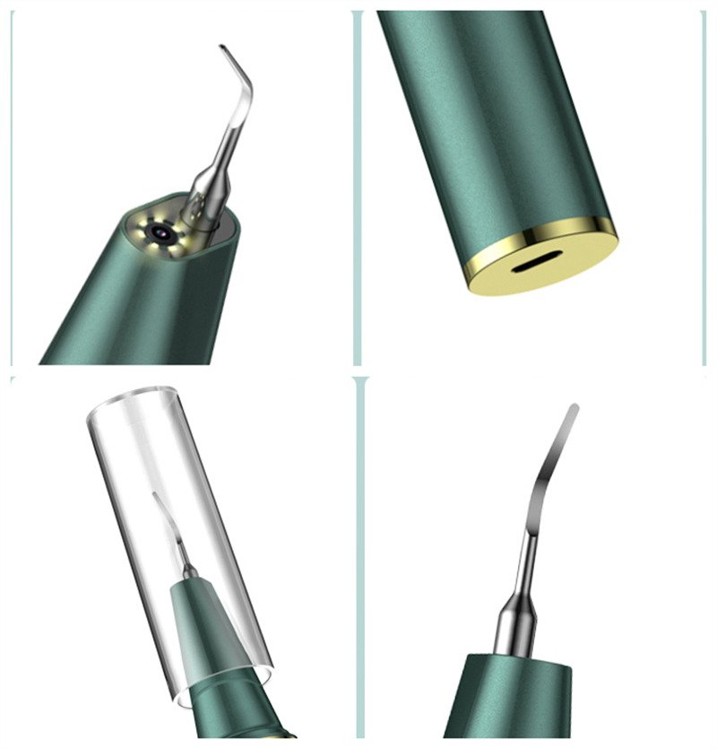 Visible Type 3 Gears Tooth Cleaner Electric Calculus Remover Ultrasonic Dental Scaler