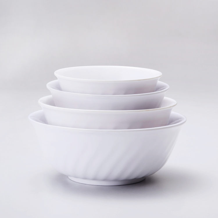 Melamine Bowl 6 Inch Bowl White Customizable Bowl Rice Soup