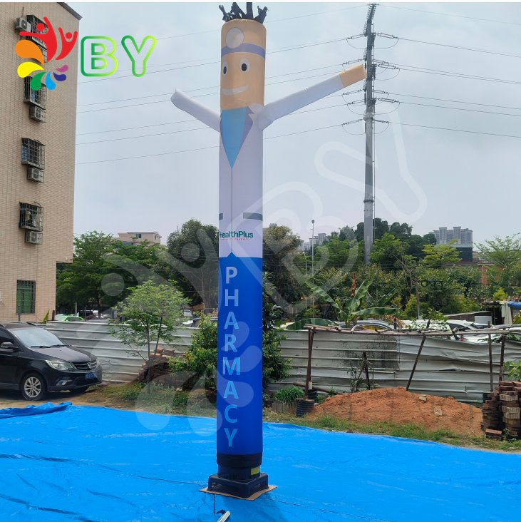 Inflatable Sky Air Dancer Inflatable Air Waving Hand Puppet Cartoon Inflatable Air Dancer Costume