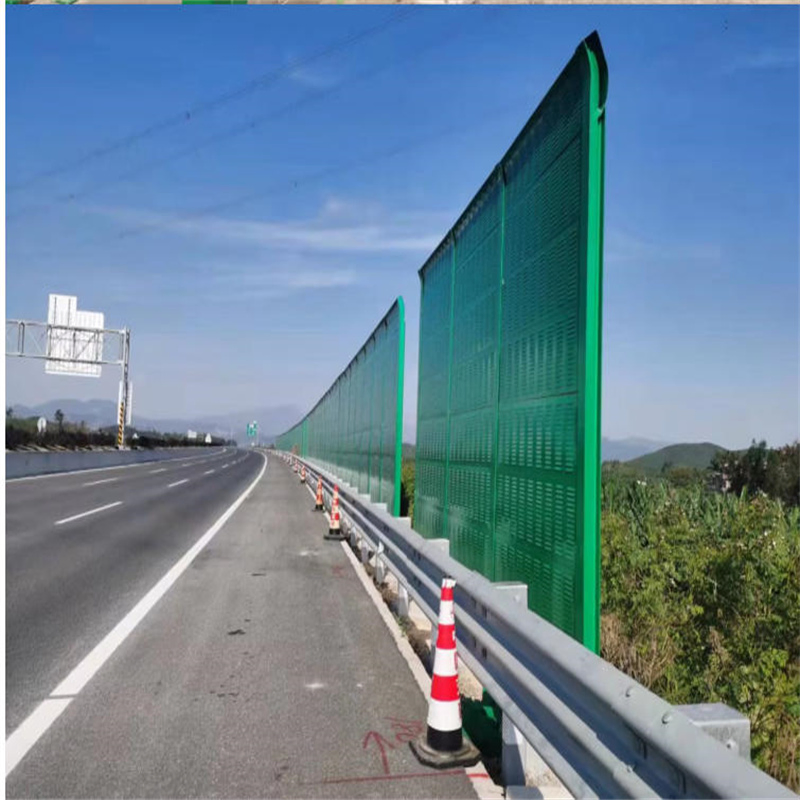Hot Sale Sound Barrier Noise Highways Road Traffic Arc-Shaped Noise Barrier