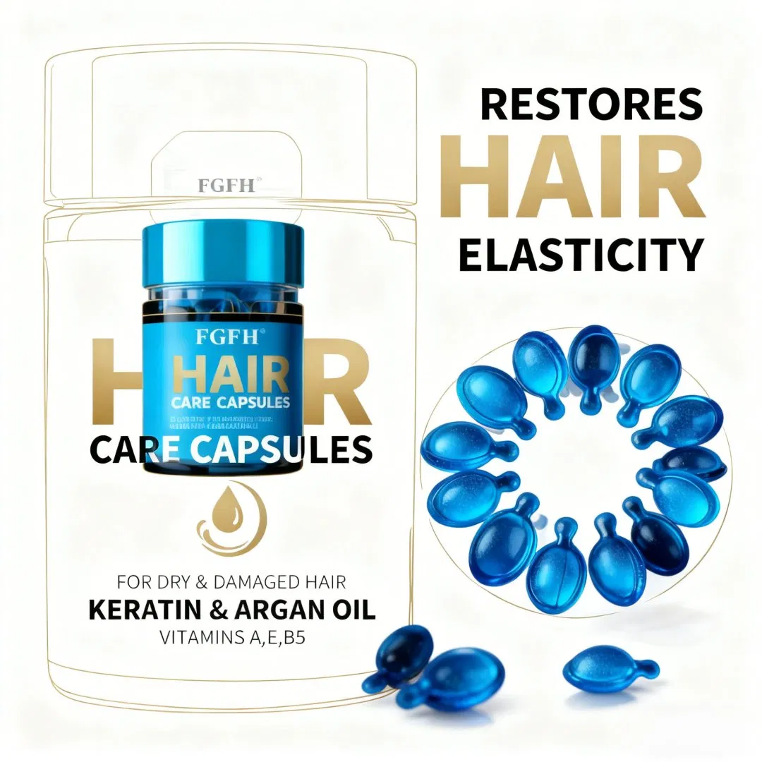 Organic Moisturizing Argan Oil Hair Care Capsule Hair Treatment Smooth