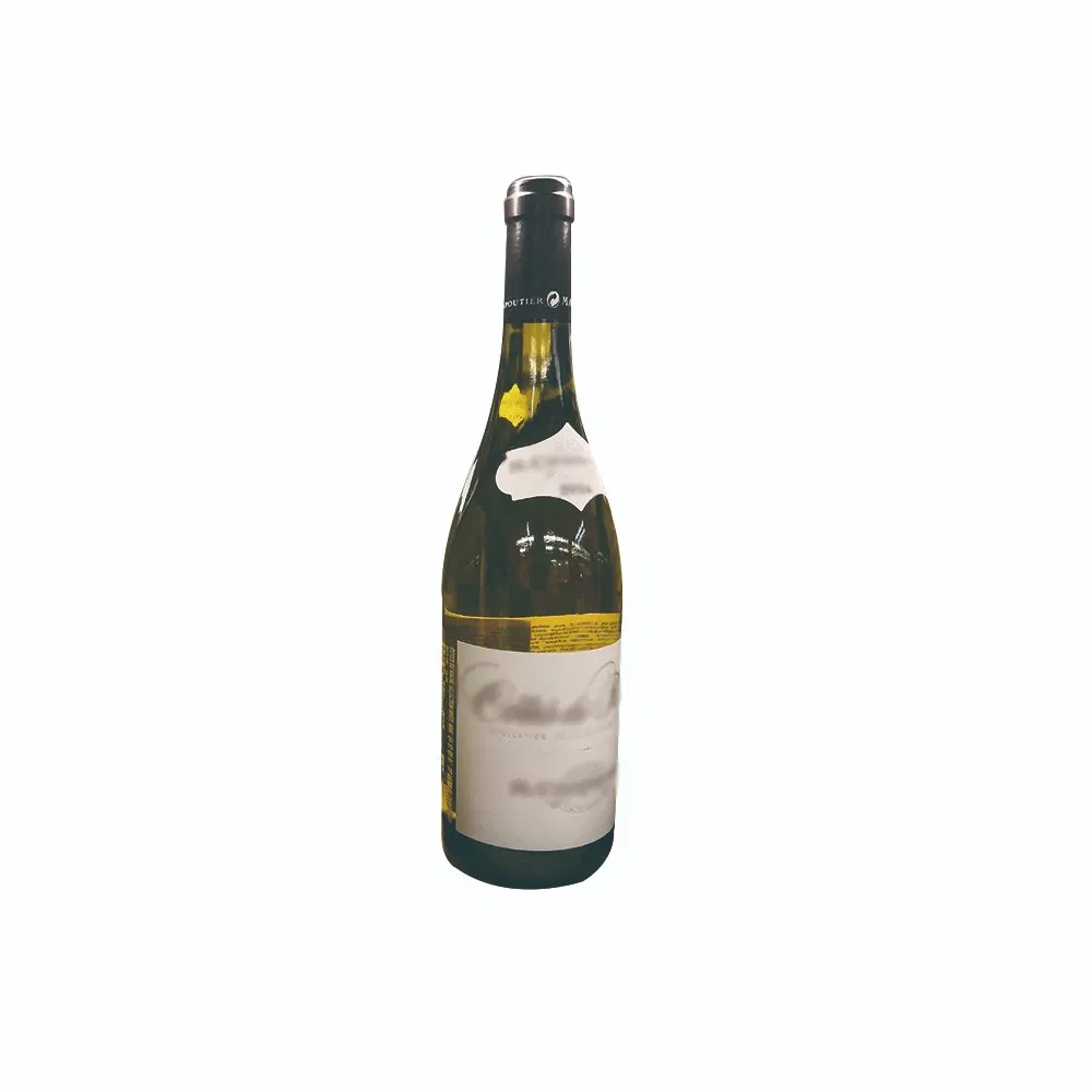 High Quality Champagne Sparkling Red Wine Sticker Label with Gilding Embossed