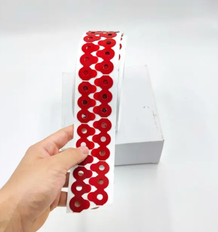 Anti-Slip Lens Edging Pad 18*24mm Optical Lens Blocking Pad with Adhesive Tape for Eyeglasses Polishing Protection