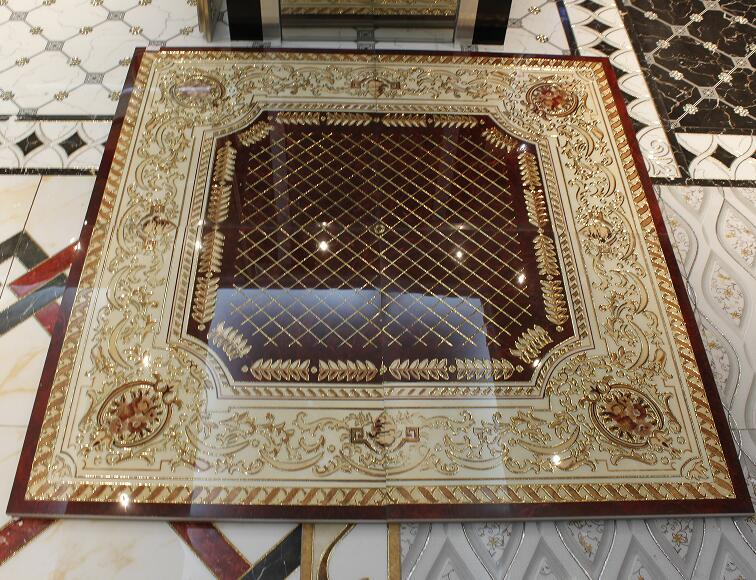 Полированная керамогранитная плитка Golden Living Room