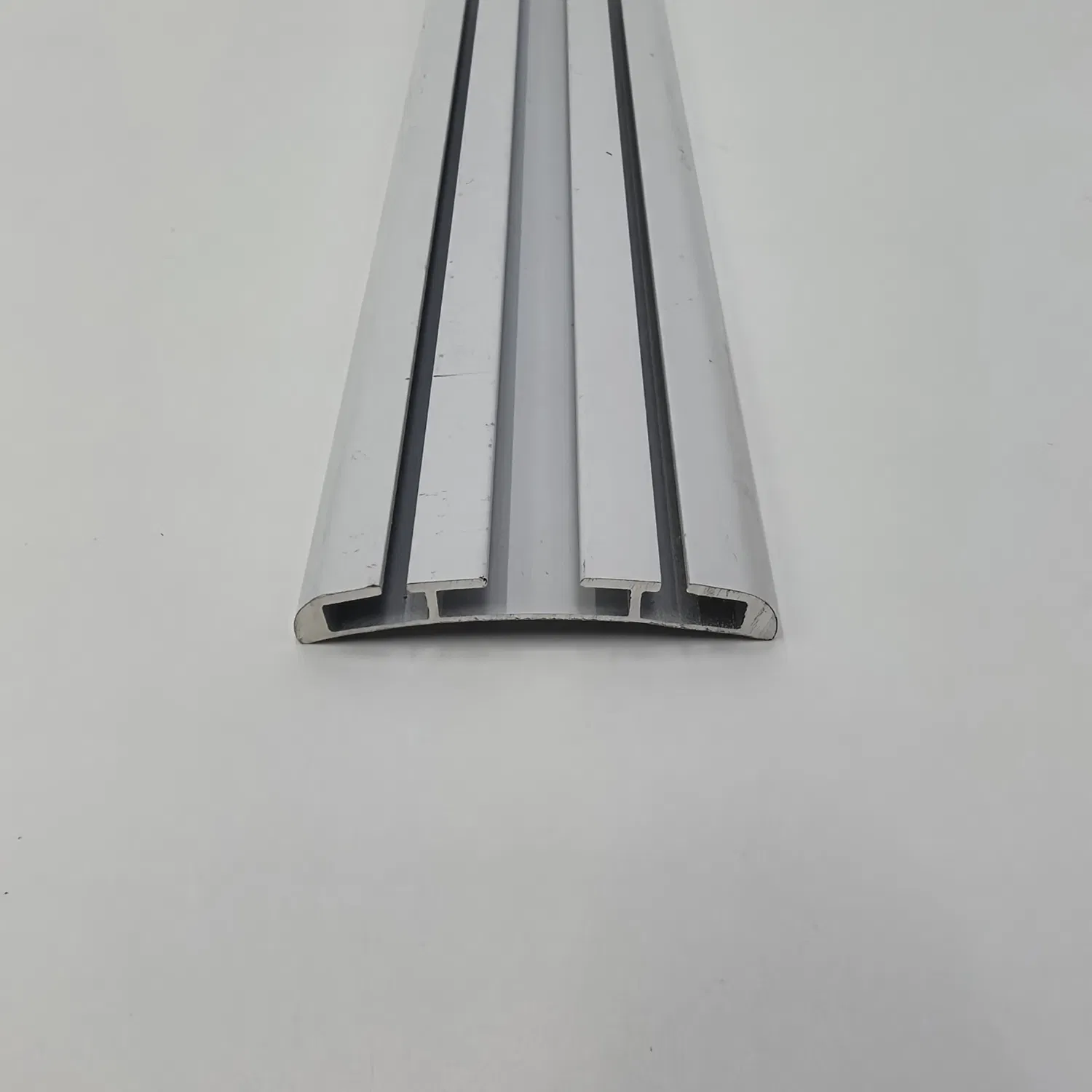 Premium Heavy Duty Aluminum Curtain Track with Black Wheels