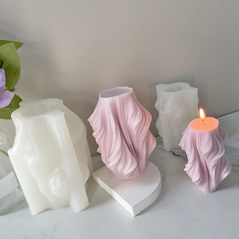 Good Service Custom Mould Art Candle Silicone Mold