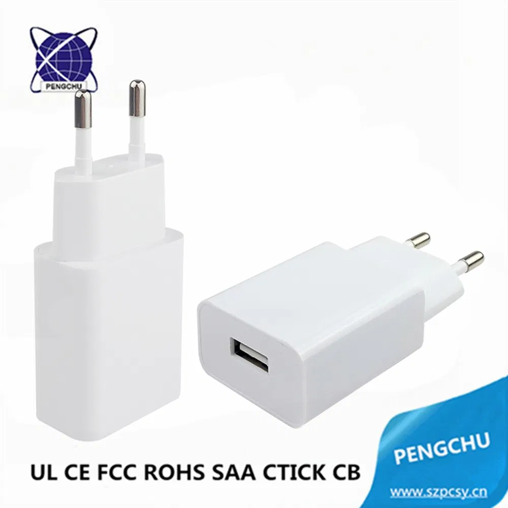Сетевой адаптер USB 5V 1A/2A/2.1A для телефона