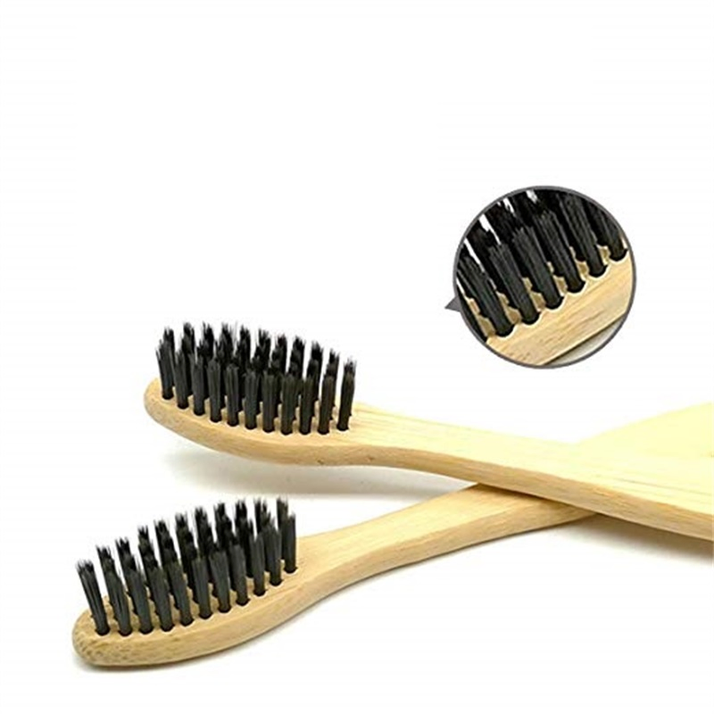 Wholesale Eco-Friendly Toothbrush Bamboo Charcoal Biodegradable