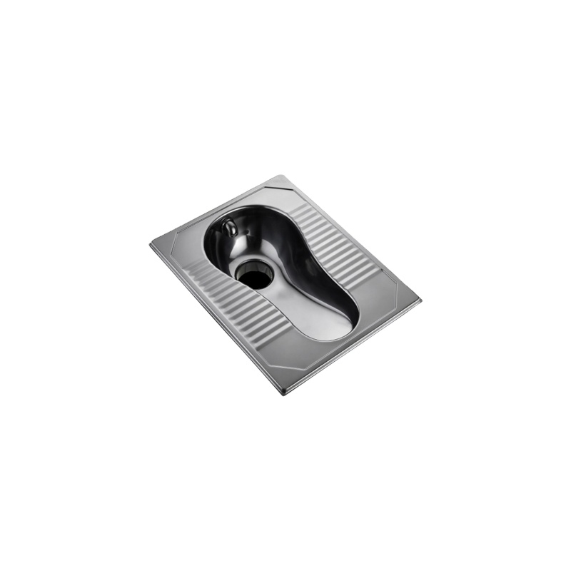 Premium Sanitary Ware Stainless Steel Squatting Pan for Modern Bathrooms