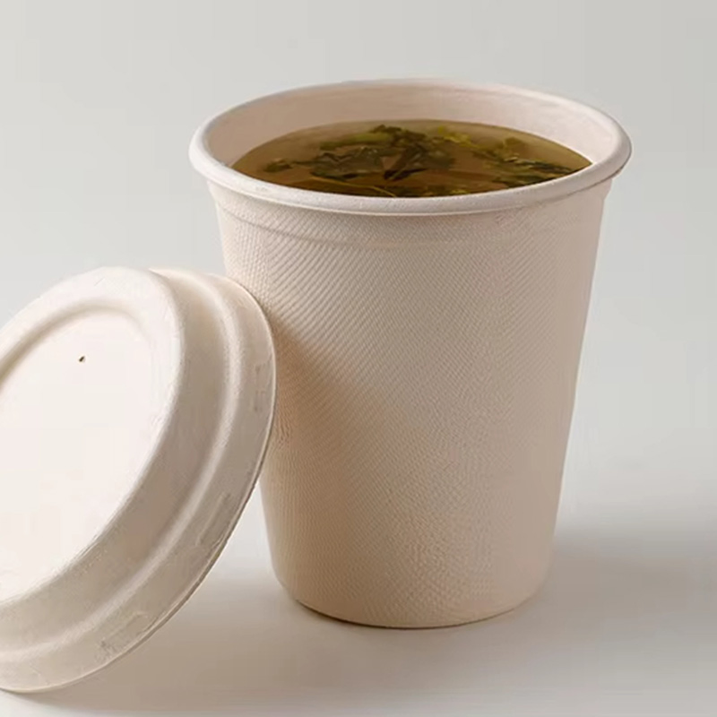 Чашка одноразовая 250 мл из кукурузного крахмала, экологичная