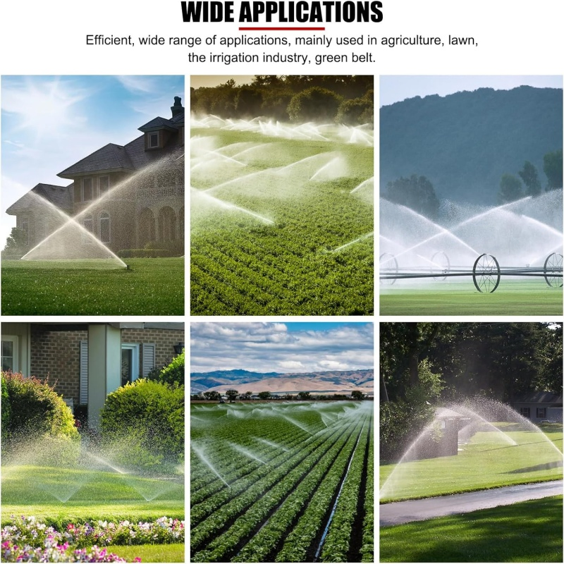 2" Irrigation Garden Sprinklers Water Sprinkler (40PY2H)