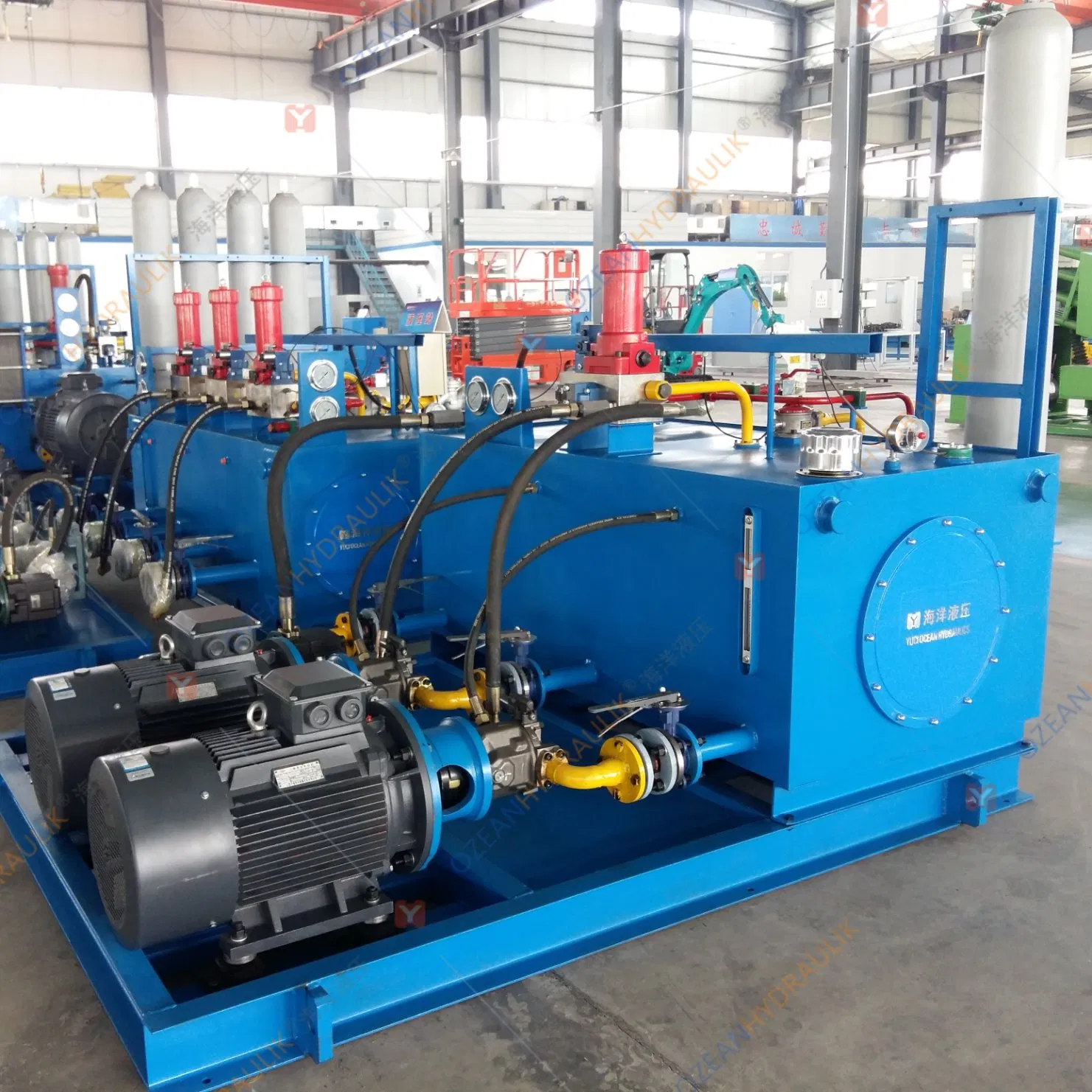 Гидравлическая система с водно-гликолевым теплоносителем