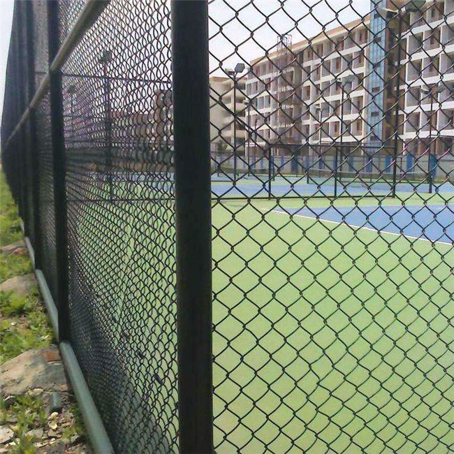 Yq Flayground Fence PVC Chain Link Fence Mesh Panels