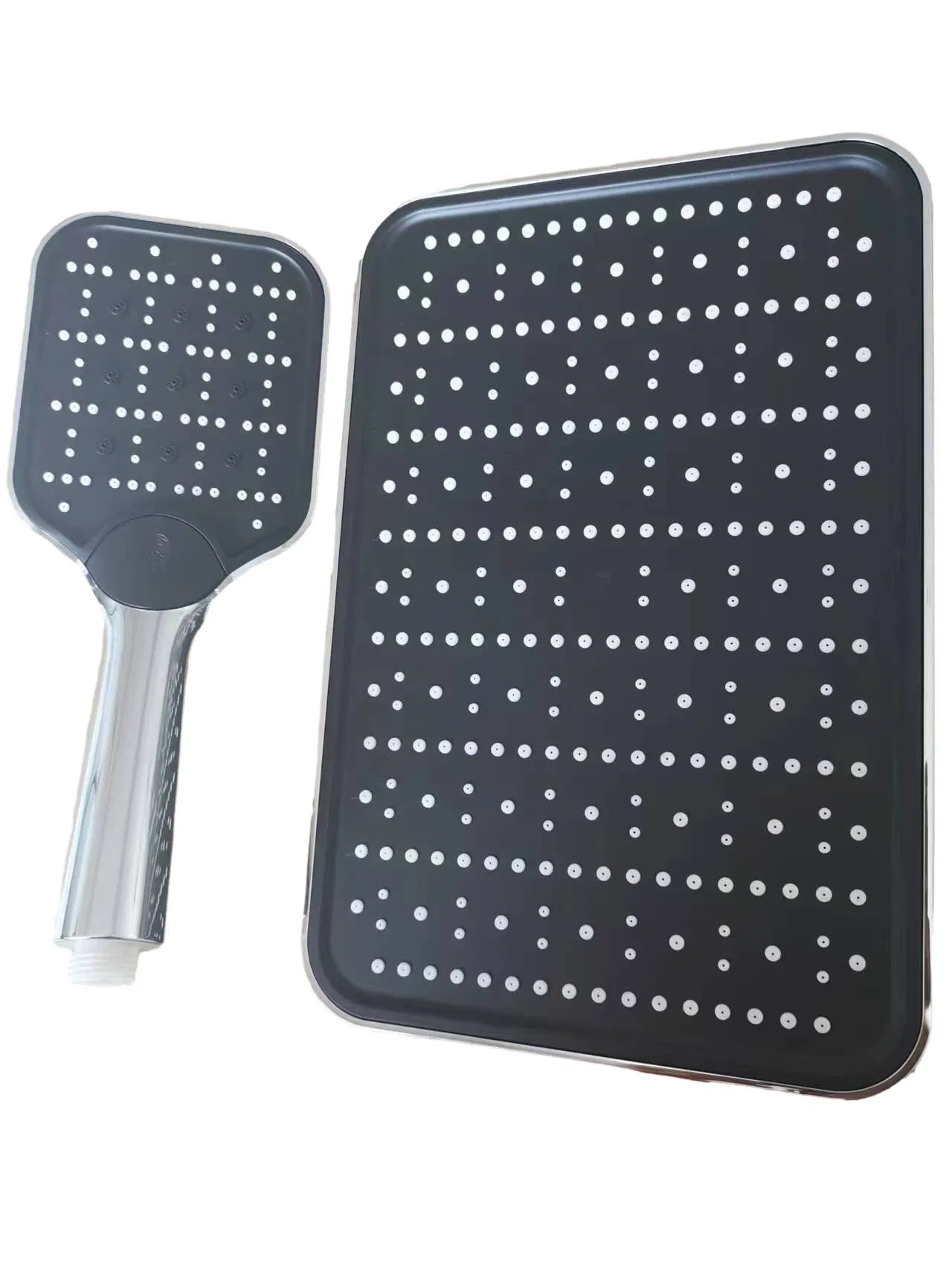 9-Inch ABS Shower Head with Rainfall and Massage Modes