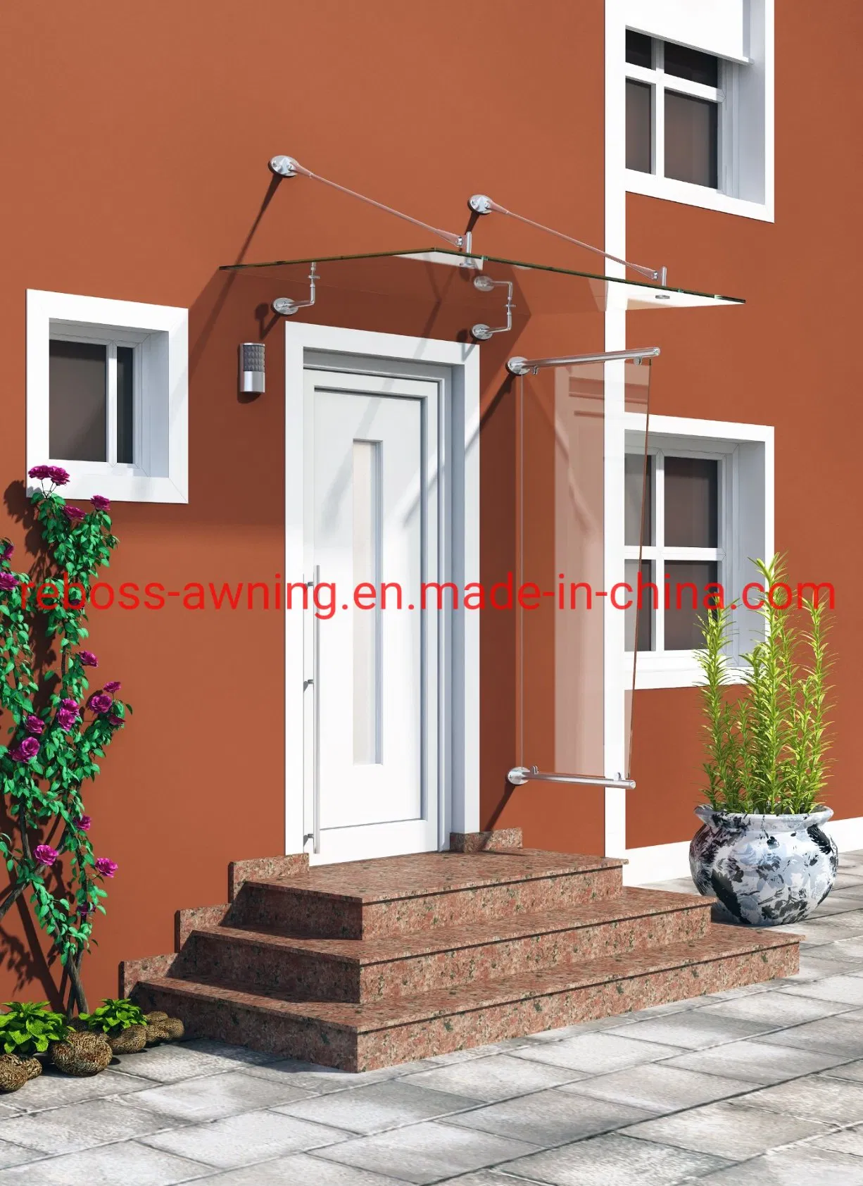 Stainless Steel Canopy Steel Beam Corbel Support, Stainless Steel Canopy