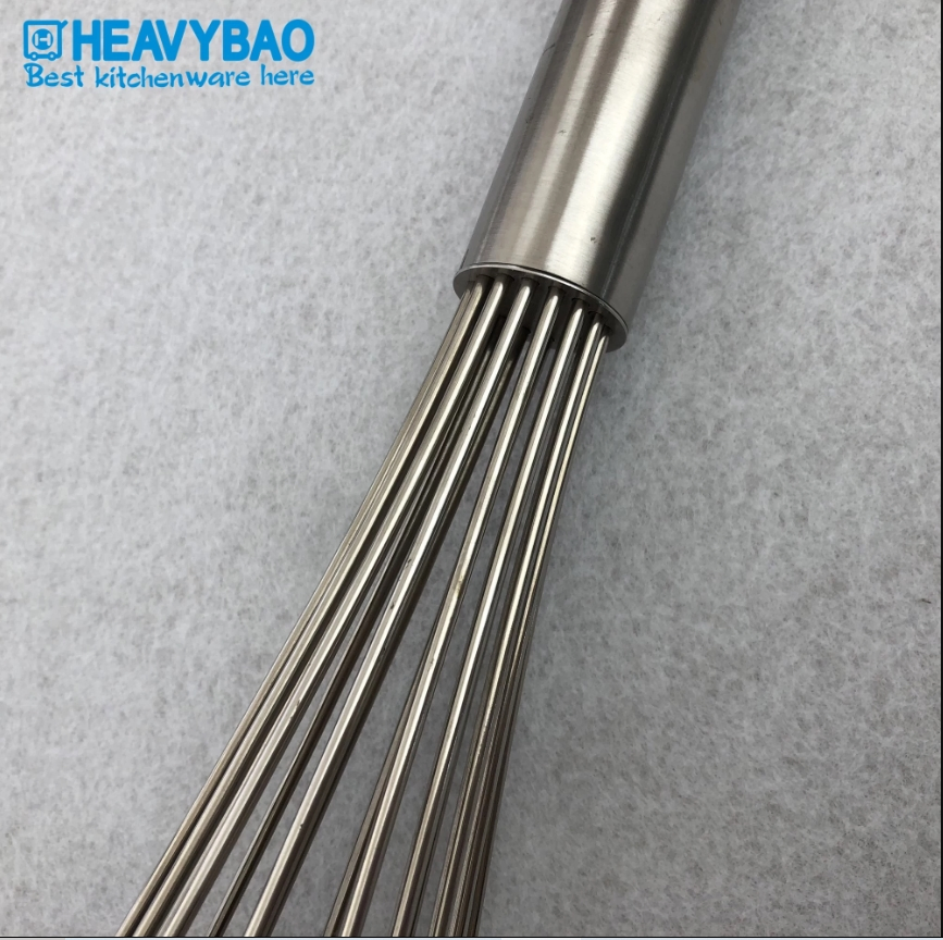 Heavybao Kitchen Tool Stainless Steel Hand Manual Eggbeater