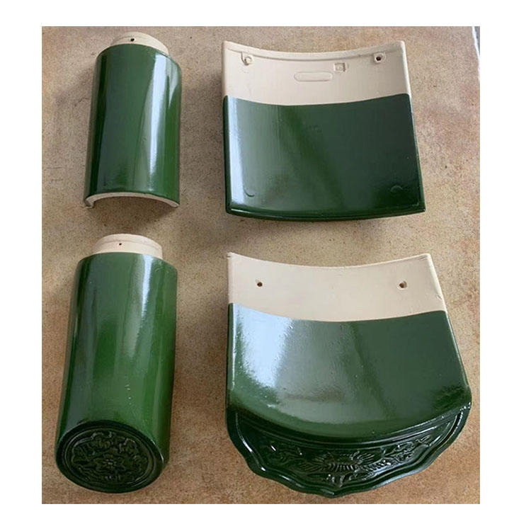 Китайская антикварная глазурованная черепица для крыши