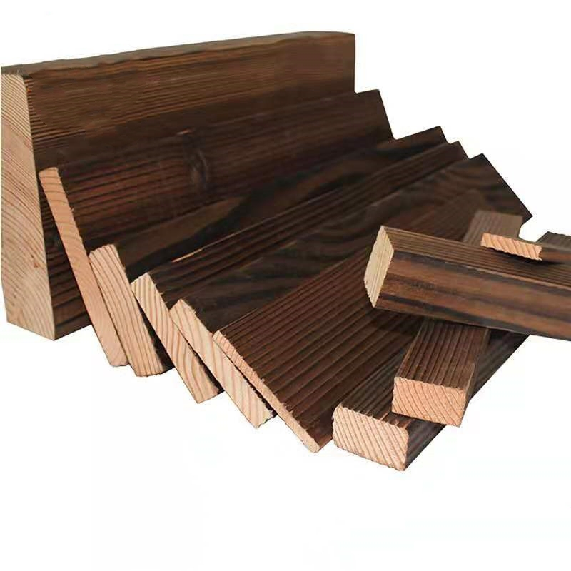 Thermo Wood Tilia for Sauna Carbonized Wood Lime for Steam Room