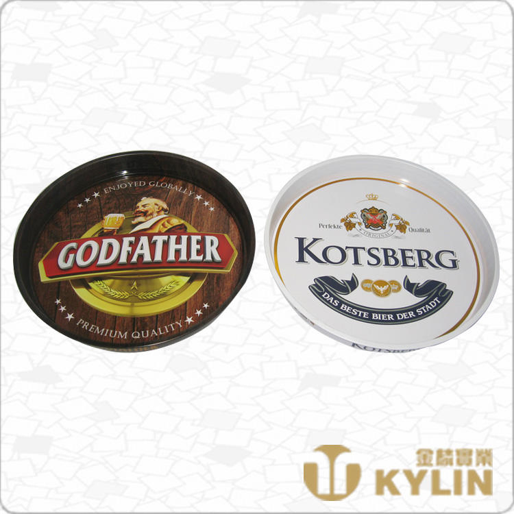 Cafe Lounge Bar Design Serving Metal Tray for Bar Usage