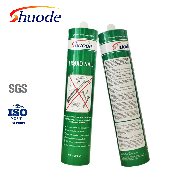 Liquid Nail Adhesive Glue for Quick Drying Multi-Purpose Applications