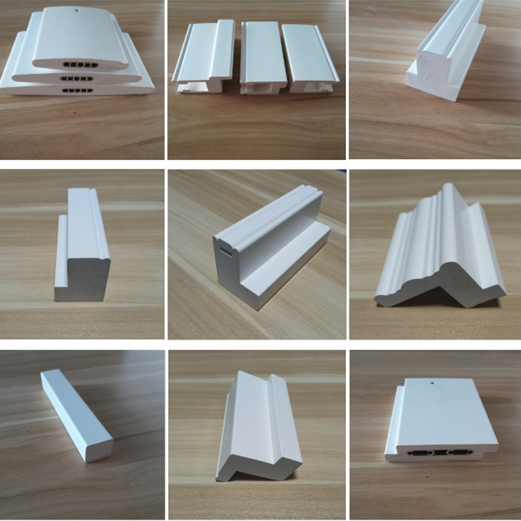 French Door Natural Wood Plantation Shutter for Luxury Door Option