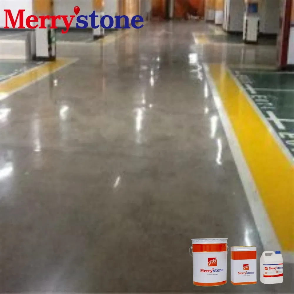 Color-Enhancing Sealant Hardener Floor Paint for Showroom Floors