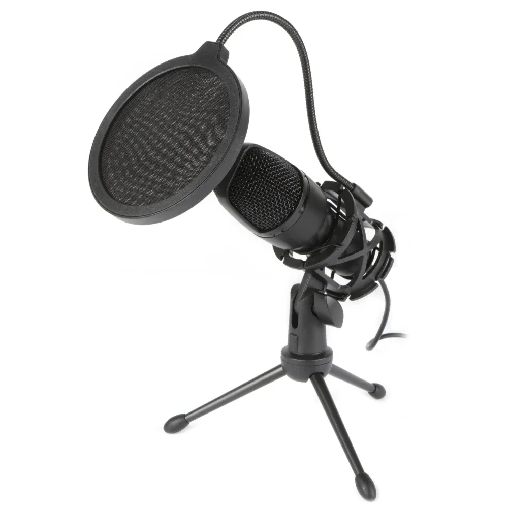 Clear - Sound Professional Computer Live Recording Microphone with Tripod