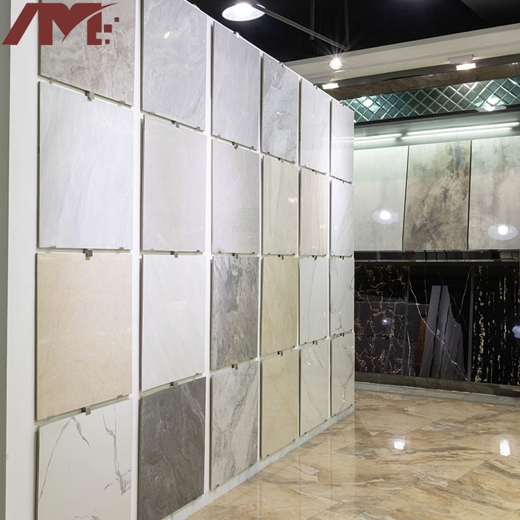 Плитка керамогранитная 600x600 мм мраморная глянцевая