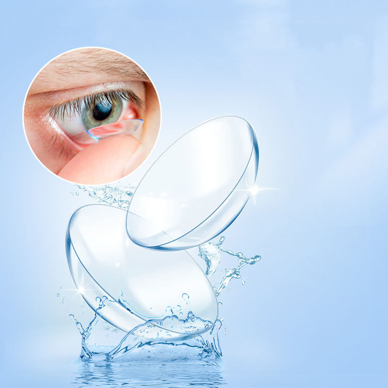 Hyperopic Lens Farsightedness Contact Lenses with Power From +0.50 to +8.00 Factory Price
