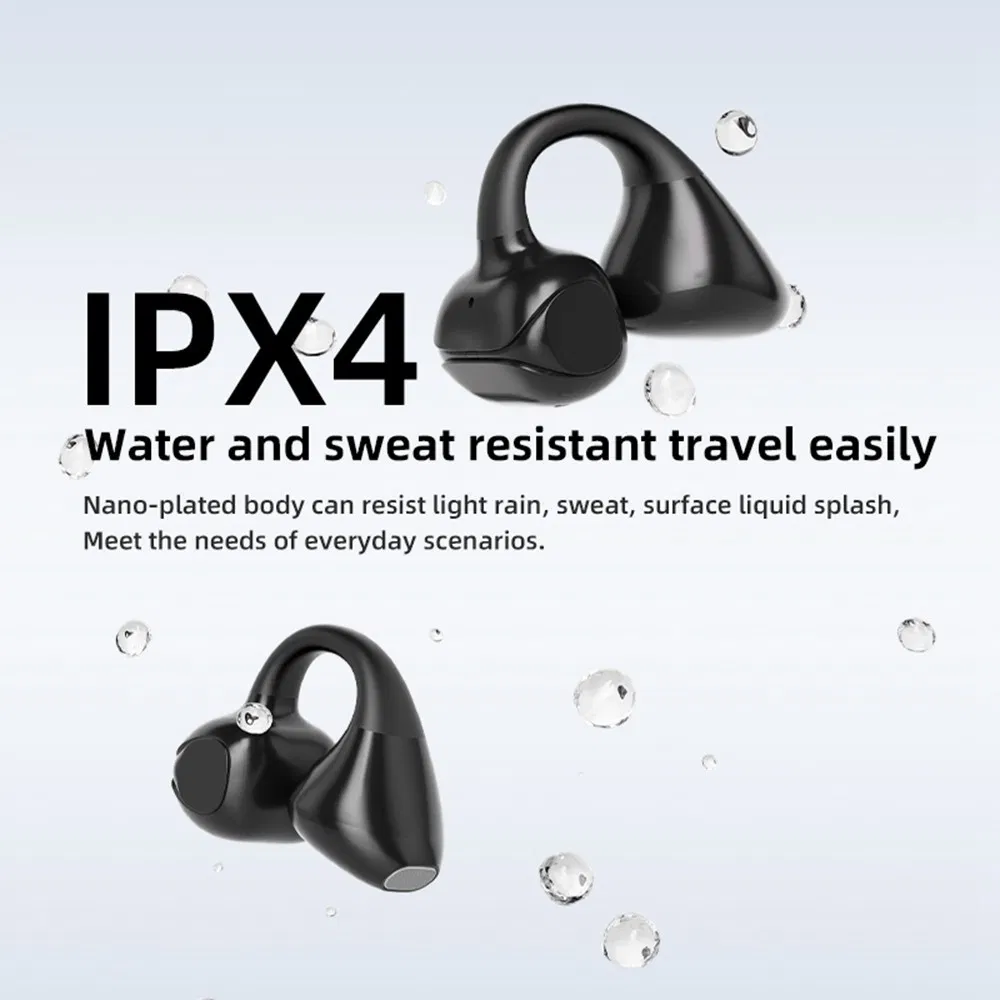 Беспроводные наушники-клипсы M88, IPX4, черные